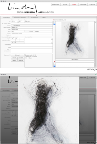 Foundation Erich Lindenberg, One database, two collections

The Foundation's management software makes it possible to manage both the archive of Erich Lindenberg's works and the works and events it manages at the Villa Pia Museum.