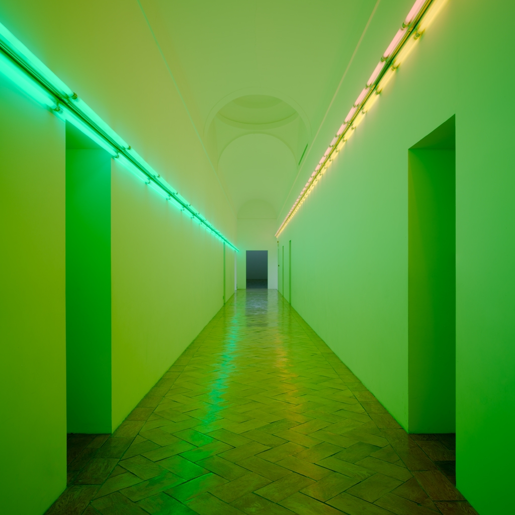 PanzaCollection,  

Dan Flavin
Varese Corridor, 1976
Dimensions 558 x 2855 x 254 cm
FAI - Fondo per l’Ambiente Italiano Villa Menafoglio Litta Panza, Varese
The Solomon R. Guggenheim Foundation, New York - Collezione Panza, Dono 1992, permanent loan to FAI - Fondo per l’Ambiente Italiano, Villa Menafoglio Litta Panza, Varese